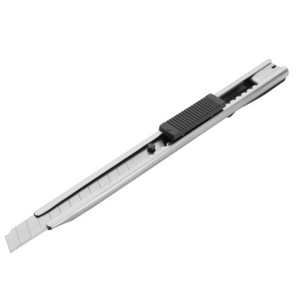 Snap-off Blade Knife - Stainless Steel Case